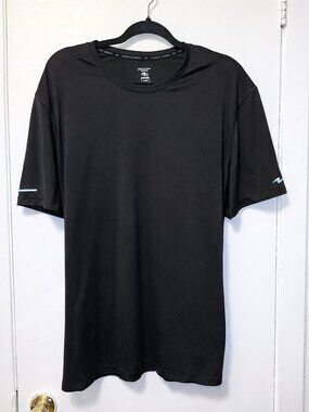 Athletic Works Men's Dry Fit T-Shirt Tee Shirt Black Size XL
